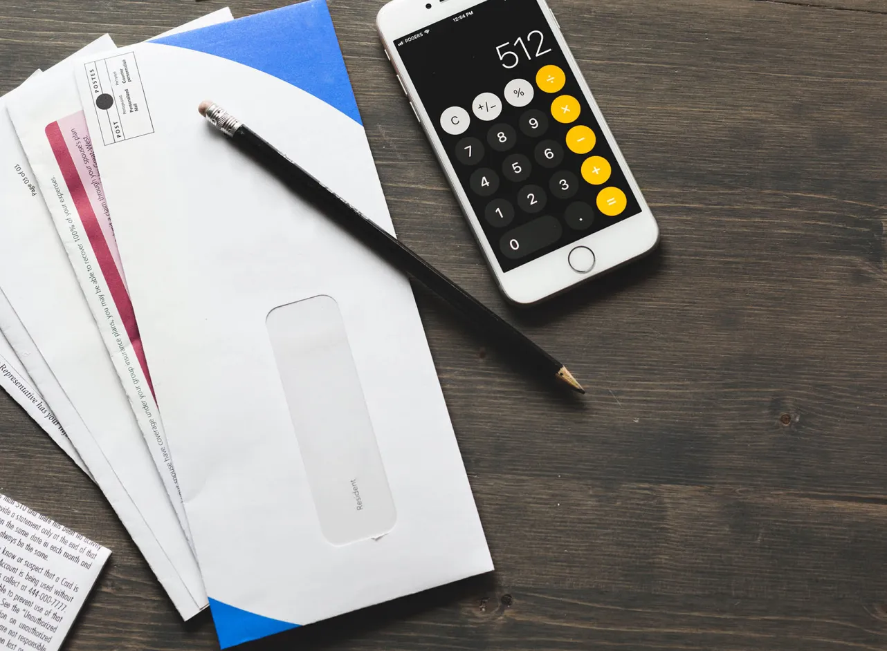 rekeningen en kwitanties rekenmachine